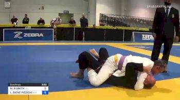 MICHAEL R SMITH vs LEONARDO SIENE PIZZICHI 2021 World Master IBJJF Jiu-Jitsu Championship