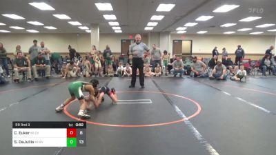 70 lbs Rr Rnd 3 - Cam Euker, Cumberland Valley K-6 Community vs Savino DeJuliis, Belle Vernon K-6 Community