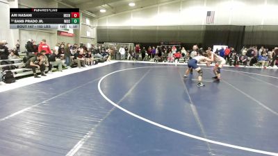 165 lbs Champ. Rd Of 64 - Ari Hasani, Birmingham Community Charter High School Wrestling vs Eans Prado Jr., Wisconsin
