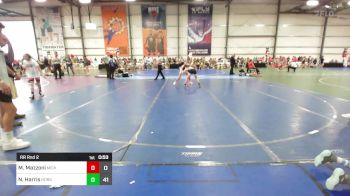 90 lbs Rr Rnd 2 - Maxton Mazzoni, Micky's Minions Yellow vs Nicky Harris, Iron Horse Wrestling Club