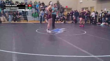 170 lbs Semifinal - Jayda Harbaugh, Baker vs Kohlee Shoun, Hulett