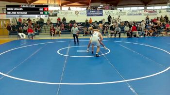 157 lbs Round 1 (3 Team) - Mark Lenard, Ironwood Ridge High School vs Ireland Kinslow, Empire High School