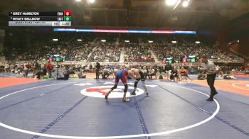 4A-150 lbs Quarterfinal - Grey Hamilton, Evanston vs Wyatt Sellnow, Cheyenne East