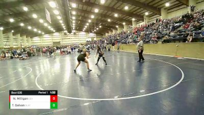 190 lbs Champ. Round 3 - Natalie Milligan, Cedar Valley vs Teresa Galvan, Olathe