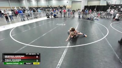 70 lbs Cons. Semi - Nehemiah Andronic, Rochelle Wrestling Club vs Tobias Solinger, Moyer Elite Wrestling