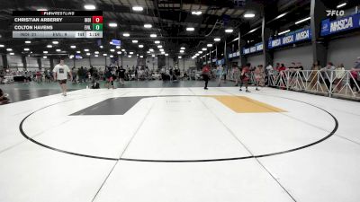 160 lbs Round Of 32 - Christian Arberry, Indiana Outlaws Black vs Colton Havens, Evil Empire