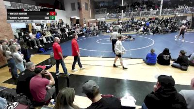 126 lbs Cons. Semi - Crew Lambro, Tahoma vs Ryder Owen, Gonzaga Prep