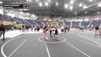 215 lbs Consi Of 4 - Ervin Hoffschneider, Bear Cave WC vs Beau McFall, No Team