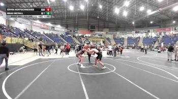 215 lbs Consi Of 4 - Ervin Hoffschneider, Bear Cave WC vs Beau McFall, No Team