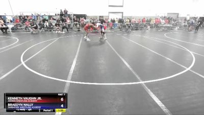 165 lbs Cons. Round 2 - Kenneth Vaughn Jr., Askren Wrestling Academy vs Braedyn Nally, Sarbacker Wrestling Academy