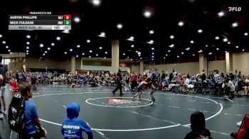 55 lbs Quarterfinal - Austin Phillips, MatClash vs Mick Fulgium, Rayne Wrestling Club