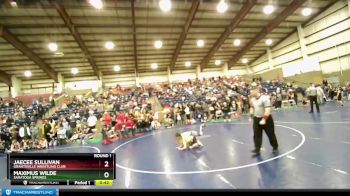 82 lbs Round 1 - Maximus Wilde, Saratoga Springs vs JaeCee Sullivan, Grantsville Wrestling Club