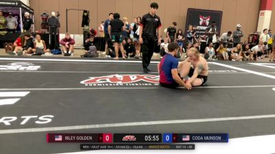 Riley Golden vs Coda Munson 2025 ADCC Dallas Open