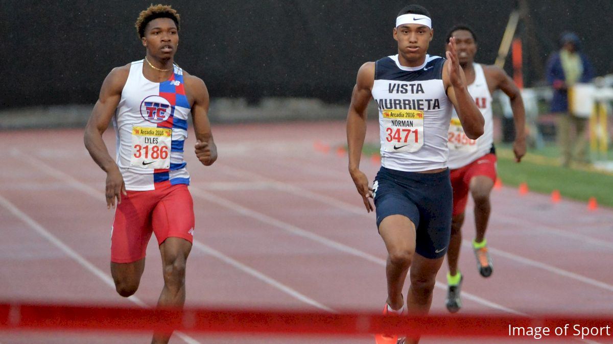 Michael Norman, Noah Lyles and Top Preps Shine at Arcadia