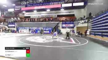 141 lbs Consi Of 8 #2 - Gabriel Schumm, Unattached-North Dakota State vs Garrett Moll, Northern Iowa