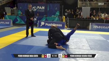 Pedro Henrique Segura Veras vs Pedro Henrique Maia Costa 2025 Pan Jiu Jitsu IBJJF Championship
