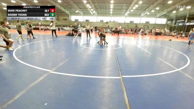 70 lbs Rr Rnd 3 - Duke Peachey, 4M Power vs Dozier Young, Micky's Minions Blue