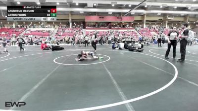 52 lbs Champ. Round 2 - Anderson Osborn, Hesston vs Axton Fouts, Ridge