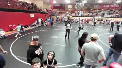 108 lbs Champ. Round 3 - Arabella Haag, Kimberly Bulldog Wrestling Club vs Kristian Cardenas, Oakley Hornets Wrestling Club, Inc.