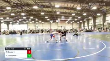 126 lbs Round Of 32 - Rowdy Benner, KY vs Evan Thompson, NJ