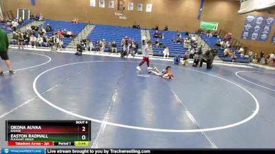 60-66 lbs Round 1 - Easton Radmall, Pleasant Grove vs Okona Auvaa, Ravage