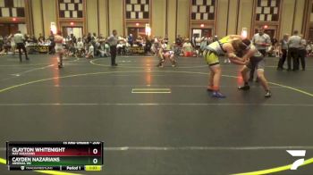 200 lbs Cons. Semi - Cayden Nazarians, Arsenal WC vs Clayton Whitenight, Mat Assassins