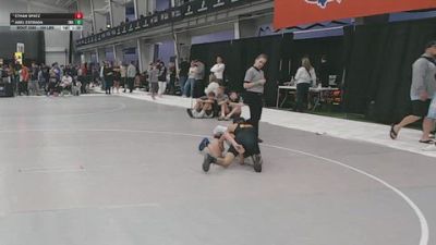 100 lbs Quarters - Abel Estrada, Sebolt Wrestling Academy vs Ethan Spatz