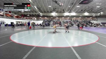 174 lbs Champ. Round 2 - Gabe Kiddoo, Central Methodist vs Griffin Mitchell, Fort Hays State
