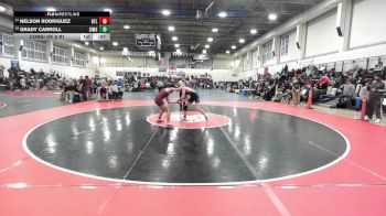 120 lbs Consi Of 8 #1 - Nelson Rodriguez, Bethel vs Grady Carroll, Simsbury