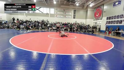 150 lbs Final - Brady Ouellette, Noble vs Kyle Doody, Gardiner