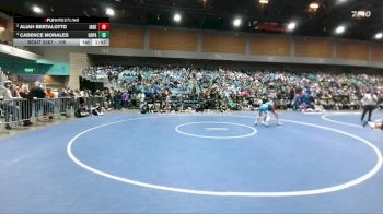 105 lbs Champ. Round 3 - Aliah Bertalotto, Turlock vs Cadence Morales, Grants Pass