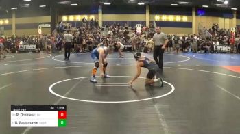 Match - Robert Anthony Ornelas, Clovis High vs Gavyn Gappmayer, Charger Wrestling Club