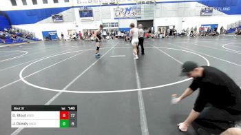 166 lbs Rr Rnd 1 - Gavyn Stout, Ares Wrestling Club vs Jake Dowdy, Union County Wrestling Club