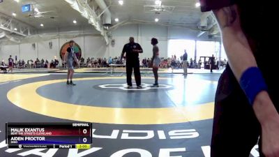 157 lbs Semifinal - Malik Exantus, Beat The Streets Cleveland vs Aiden Proctor, Ohio