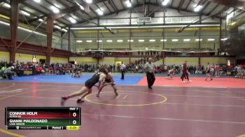 150 lbs Cons. Round 3 - Connor Holm, Elyria HS vs Gianni Maldonado, Lake Gibson