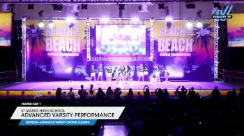 St Marks High School - Advanced Varsity Performance [2024 Advanced Varsity Crowd Leading Day 1] 2024 ACDA Reach the Beach Nationals & Dance Grand Nationals