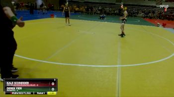95 lbs Finals (8 Team) - Kale Schneider, PEM (Plainview/Elgin/Millville) vs Derek Fier, Minneota