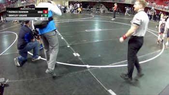 112 lbs Cons. Round 2 - Bentley Legate, Junior Eagles vs Patrick Rawson, Weeping Water Wrestling Club