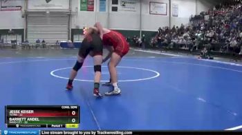 160 lbs Semis & 1st Wrestleback (8 Team) - Barrett Andel, David City vs Jesse Keiser, Yutan