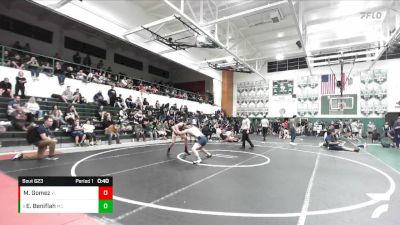 175 lbs Cons. Round 4 - Elias Beniflah, Mira Costa vs Matthew Gomez, Yorba Linda