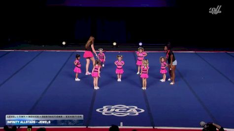 Infinity Allstars - Jewels [2026 L1 Tiny - Novice - Restrictions Exhibition] 2026 UCA & UDA All Star Nationals