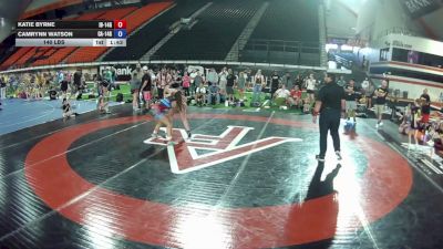 140 lbs Katie Byrne, Idaho 14U Girls vs Camrynn Watson, California 14U Girls
