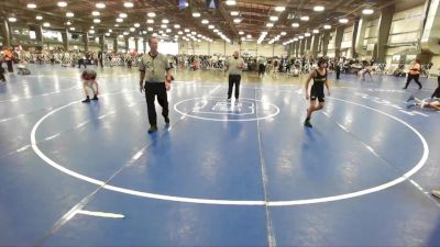 100 lbs Round 2 (10:30am Friday) - Reese Babcock, Backyard Brawlers vs Gus Kash, Westshore D.S.