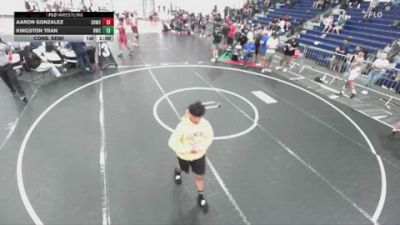 126 lbs Cons. Semi - Aaron Gonzalez, Savage House Wrestling Club vs Kingston Tran, Reign Wrestling Club