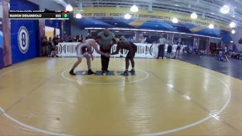 190 lbs Round 1 (8 Team) - Mason Desandolo, Braves WC vs Michelesone Lucien, Palm Harbor WC