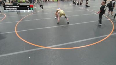 144 lbs Cons. Round 6 - Carter Price, Unattached vs Zander Schaefer, Unattached