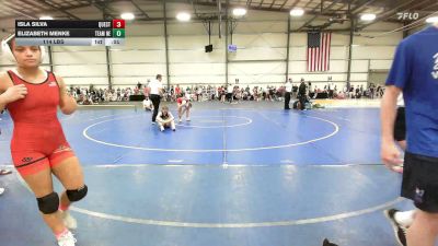 120 lbs Round Of 16 - Yunuen Ayala, Quest School Of Wrestling Girls - HSG vs Nicole Kuta, Nebraska Blue - HSG