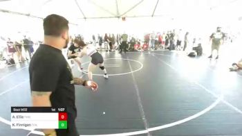 130 lbs Semifinal - Addison Ellis, Threshold WC vs Kera Finnigan, Titan Mercury WC