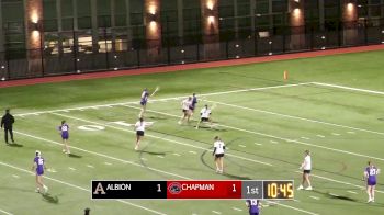 Replay: Albion vs Chapman | Mar 6 @ 7 PM