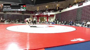 157 lbs Quarterfinals (8 Team) - Zane Ruth, PERRY vs Clint Ladon, MARLOW